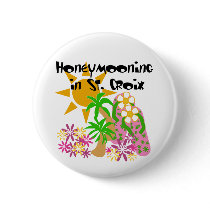 Honeymooning in St. Croix buttons