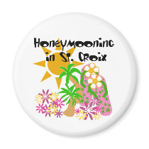 Honeymooning in St. Croix magnets