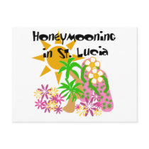 Honeymooning in St. Lucia Post Cards