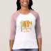 Ladies 3/4 Sleeve Raglan (Fitted)