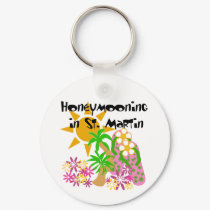Honeymooning in St. Martin keychains by weddingsareus Honeymooning in St. Martin keychains