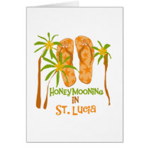 Honeymooning in St.Thomas Card 