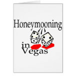 Honeymooning In Vegas Greeting Card Honeymooning In Vegas Greeting Card