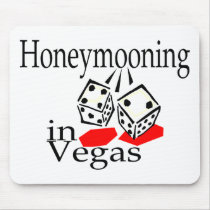 Honeymooning In Vegas mousepads