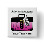 Honeymooning Paris Buttons