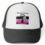 Honeymooning Paris Trucker Hats