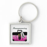 Honeymooning Paris Keychain