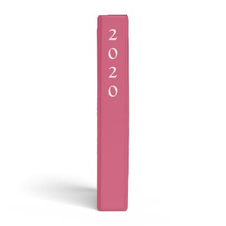 Honeysuckle Coral Rose Damask Wild Flower Wedding binder