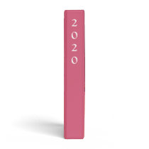 Honeysuckle Coral Rose Wild Flower Wedding Vinyl Binder