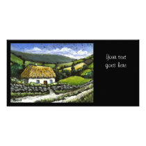 Honeysuckle cottage photo greeting card