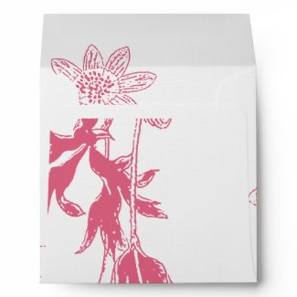 Honeysuckle Wild Flower Envelopes envelope
