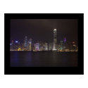 Hong Kong at Night posters