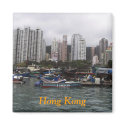 Hong Kong Bay Magnet by gubanich Hong Kong Bay Magnet