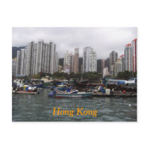 Hong Kong Bay Postcard