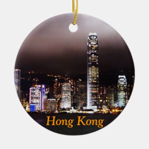 Hong Kong Christmas Ornament Zazzle