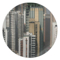 Hong Kong Cityscape plates