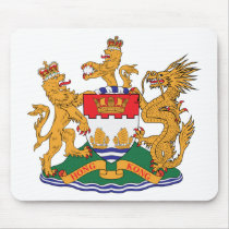 Hong Kong Coat of Arms (1959) Mousepads