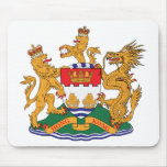 Hong Kong Coat of Arms (1959) mousepads