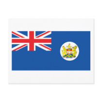 Hong Kong Flag (1959) Postcard