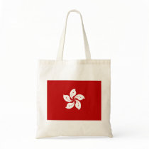 Hong Kong Flag Canvas Bags