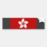 Hong Kong Flag Bumper Sticker