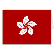 Hong Kong Flag cards