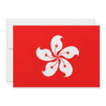 Hong Kong Flag invitations
