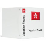 Hong Kong Flag Jewel binders