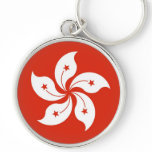 hong kong flag key chains