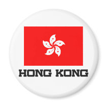 Hong Kong Flag magnets
