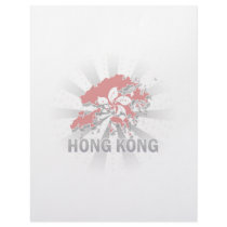 Hong Kong Flag Map 2.0 Custom Letterhead