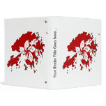 Hong Kong Flag Map full size binders