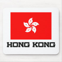 Hong Kong Flag Mouse Mat