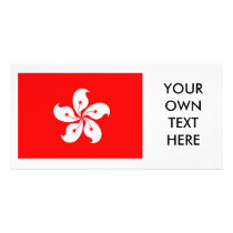 Hong Kong Flag photo cards