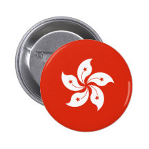 Hong Kong Flag Pins