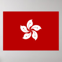 Hong Kong Flag Print
