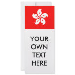 Hong Kong Flag rack cards