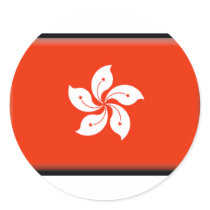 Hong Kong Flag stickers