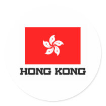 Hong Kong Flag stickers