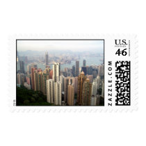 Hong Kong from the peak Postage