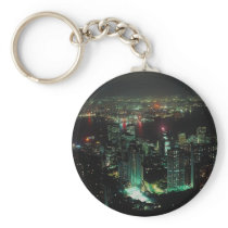 Hong Kong from Victoria Peak Key Chains