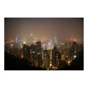 Hong Kong From Victoria Peak posters