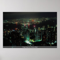 Hong Kong from Victoria Peak Print