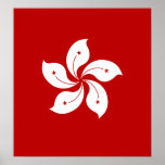 Hong Kong High quality Flag Posters