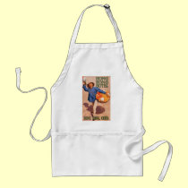 Hong Kong Hotel Travel Poster aprons