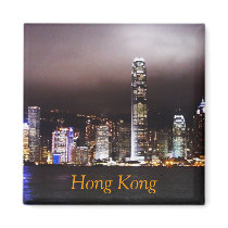 Hong Kong Skyline Magnet