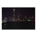 Hong Kong Skyline posters by kcwallace Hong Kong Skyline posters