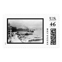 Hong Kong Waterfront 1906 Postage Stamp