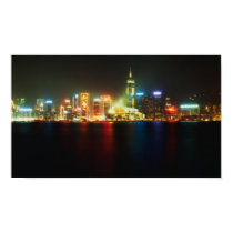 Hong Kong xmas light posters
