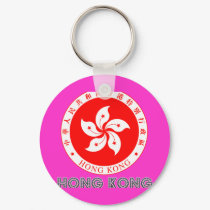 Hong Konger Emblem keychains